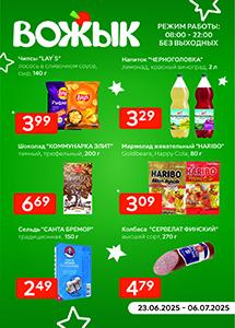 Акционные предложения в магазинах "Вожык"
